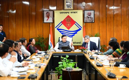 उत्तराखंड की चुनौतियों पर चर्चा: मुख्यमंत्री धामी और नीति आयोग उपाध्यक्ष की महत्वपूर्ण बैठक