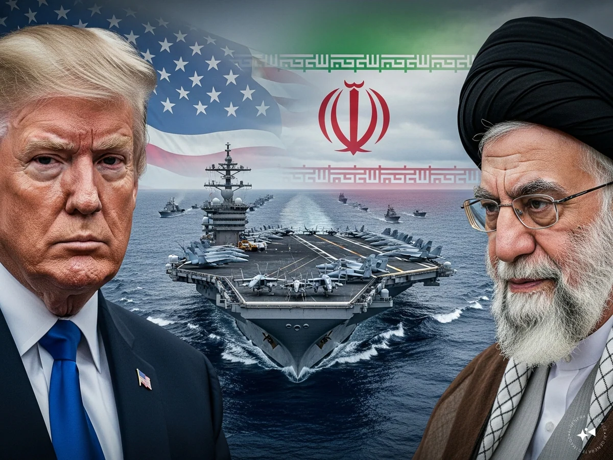 ‘ईरान की ओर बढ़ रहा हमारा जहाज’ - ट्रंप की धमकी पर शिया देश का पलटवार: हमारी उंगली भी ट्रिगर पर